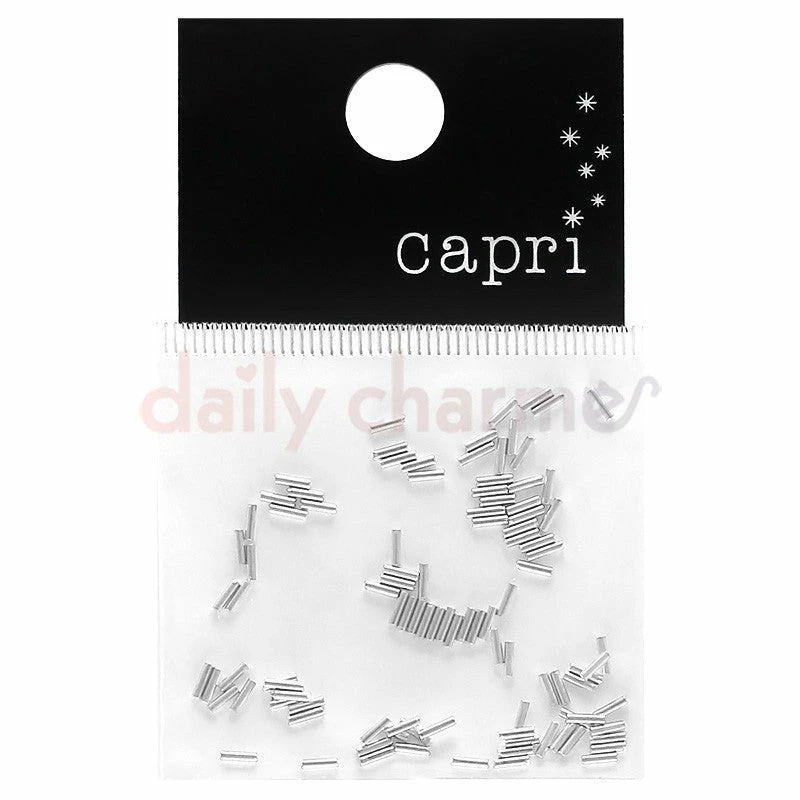 Nail Partner Capri Round Bar / 3mm / Silver Nail Art 1 Nail Partner Capri Round Bar / 3mm / Silver Nail Art