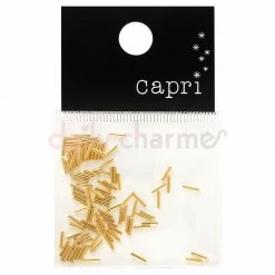Nail Partner Capri Round Bar / 4mm / Gold Nail Art