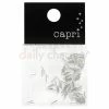 Nail Partner Capri Round Bar / 4mm / Silver Nail Art