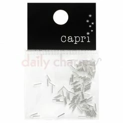 Nail Partner Capri Round Bar / 4mm / Silver Nail Art
