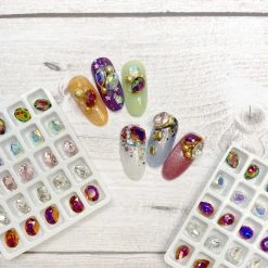 1688 - MeiCaiLin Charme Crystal Pear Pointed Back Mix