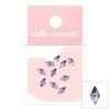 1688 - JingYi New Arrivals Charme Crystal Rhombus Flatback Rhinestone / Lilac