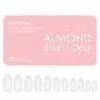 Nadeco Charme Gel Extension Tips / Almond / Short / Clear