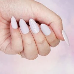 Nadeco Charme Gel Extension Tips / Almond / Short / Clear