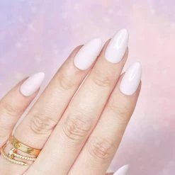 Nadeco Charme Gel Extension Tips / Almond / Short / Ivory