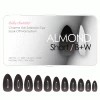 Nadeco Charme Gel Extension Tips / Almond / Short / B+W New Arrivals