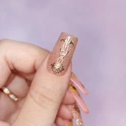 Nadeco Charme Gel Extension Tips / Square / Medium / Blush