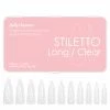 Nadeco Charme Gel Extension Tips / Stiletto / Long / Clear