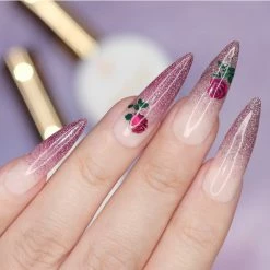 Nadeco Charme Gel Extension Tips / Stiletto / Long / Ivory Nail Tips