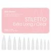 Nadeco Charme Gel Extension Tips / Stiletto / Extra Long / Clear Best Sellers