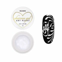 New Arrivals Charme Gel Art Paint / P02 White