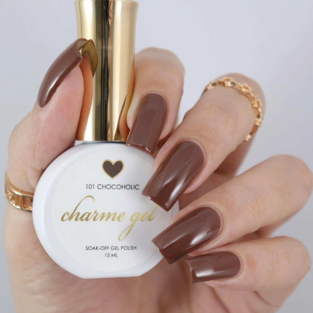 Gel Polish Charme Gel / 101 Chocoholic 5 Gel Polish Charme Gel / 101 Chocoholic