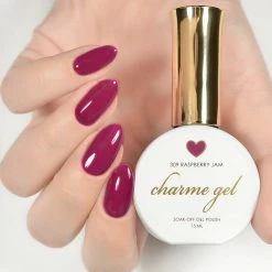 Charme Gel / 309 Raspberry Jam Gel Polish