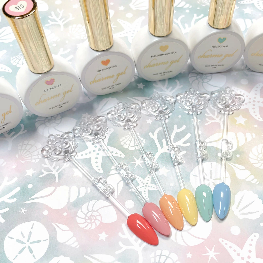 Charme Gel / 504 Summertime Candy Nails - 20% Off 2 Charme Gel / 504 Summertime Candy Nails - 20% Off