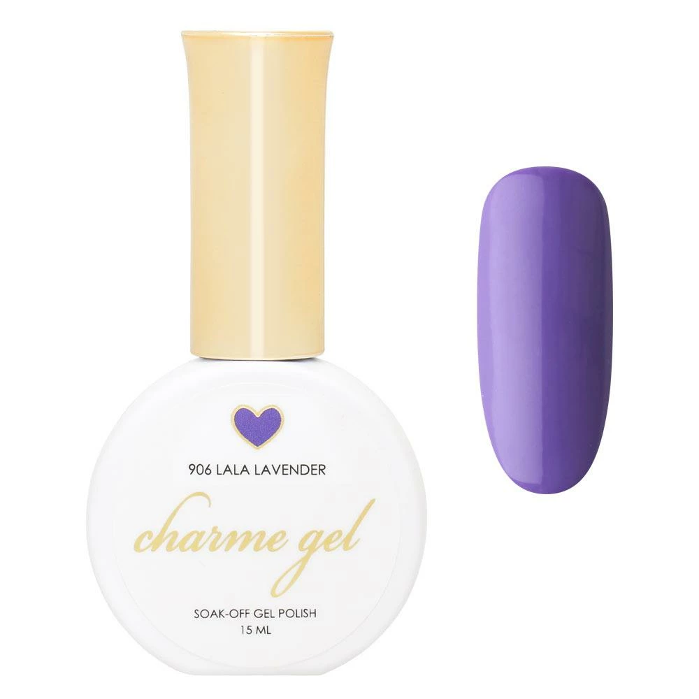 Charme Gel / 906 LaLa Lavender 1 Charme Gel / 906 LaLa Lavender