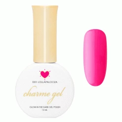 Charme Gel / Glow In The Dark D01 Lollapalooza Candy Nails - 20% Off