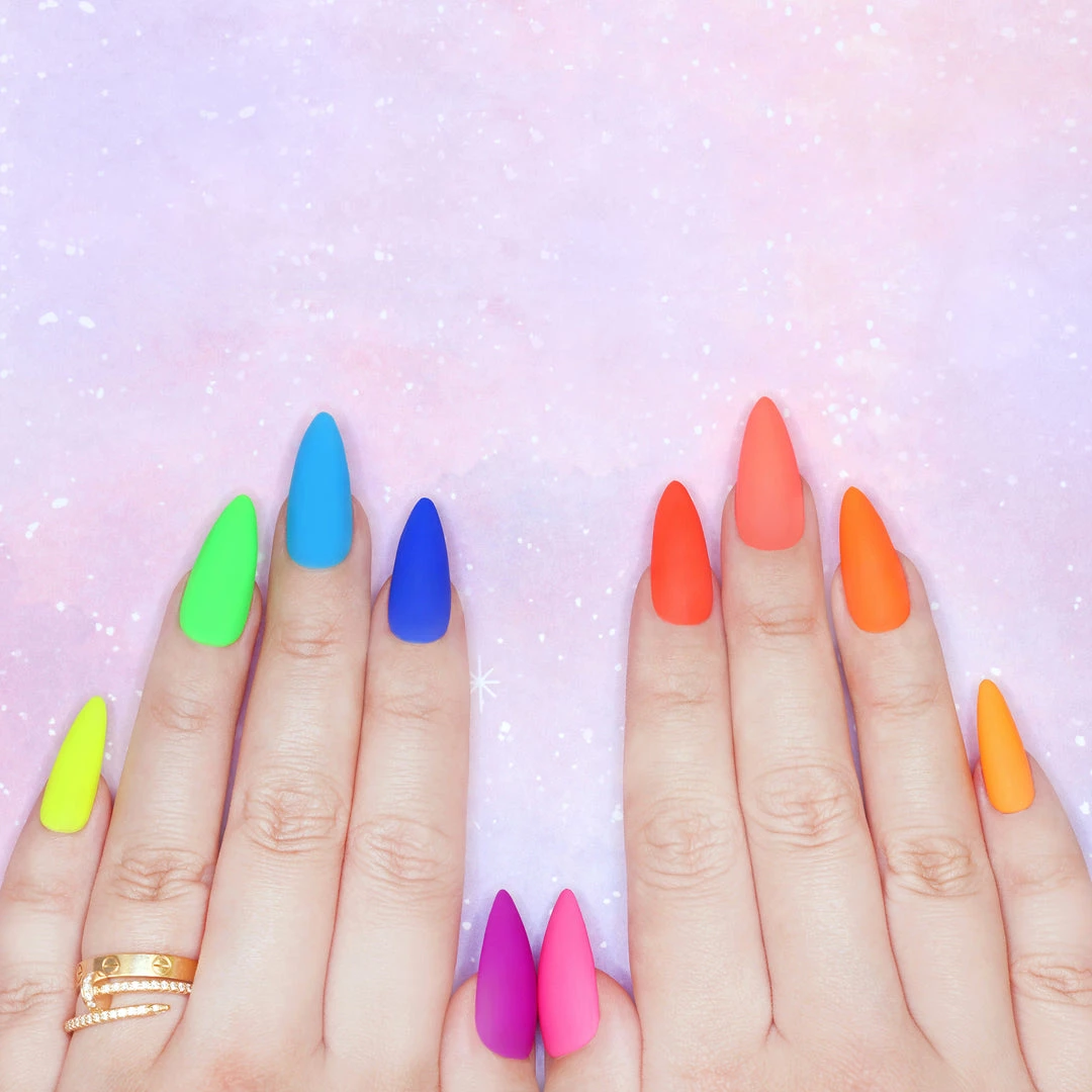 Charme Gel / Neon Glow N11 Sweethearts Candy Nails - 20% Off 2 Charme Gel / Neon Glow N11 Sweethearts Candy Nails - 20% Off
