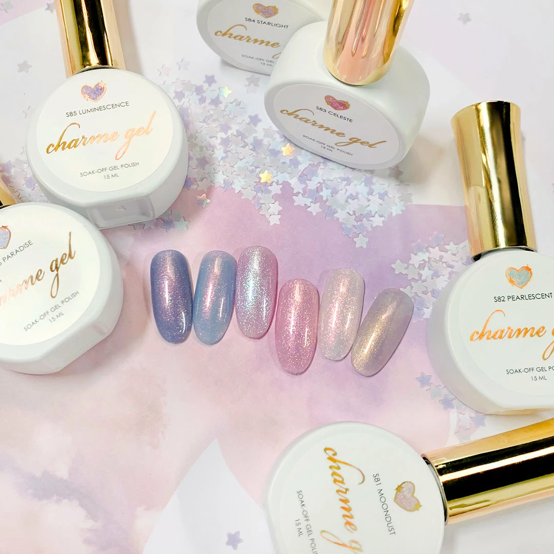 Gel Polish Charme Gel / Shimmer S81 Moondust 2 Gel Polish Charme Gel / Shimmer S81 Moondust