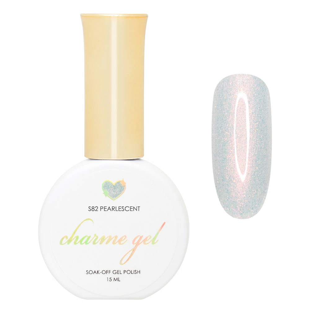 Charme Gel / Shimmer S82 Pearlescent Summer Nails 1 Charme Gel / Shimmer S82 Pearlescent Summer Nails