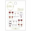 Nail Partner Clou Japanese Nail Art Sticker / Poppy & Butterfly