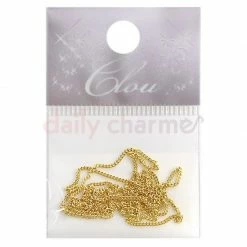 Nail Partner Nail Art Clou Metal Parts / Chain / 1mm / Gold