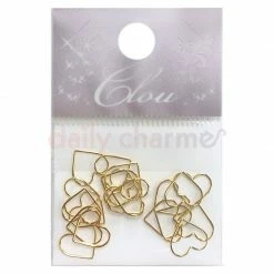 Nail Partner Clou Creative Frame / Heart / Gold