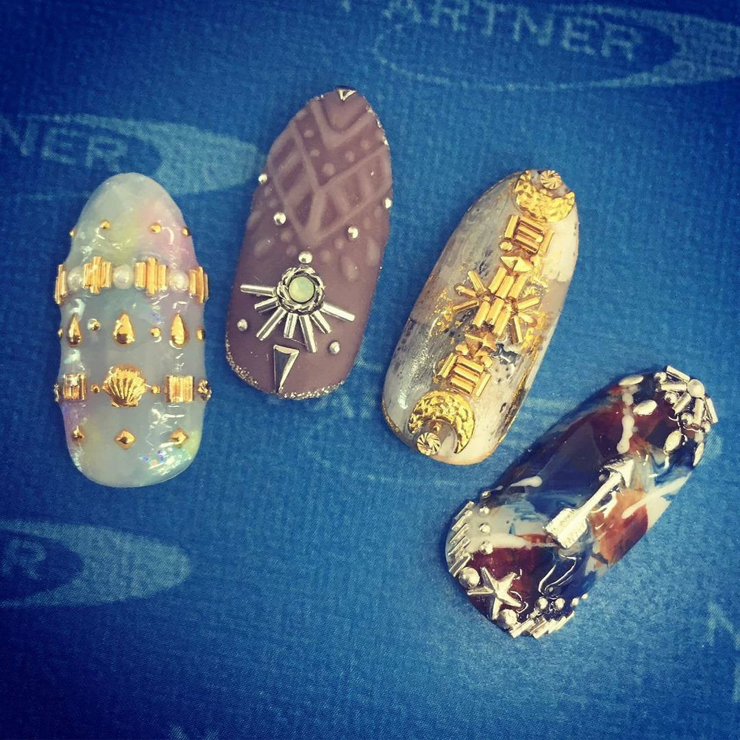 Nail Partner Capri Round Bar / 3mm / Silver Nail Art 2 Nail Partner Capri Round Bar / 3mm / Silver Nail Art