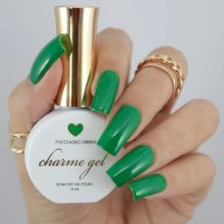 Charme Gel / 710 Classic Green Candy Nails - 20% Off