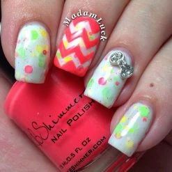 Daily Charme Kitty Bow / Clear Crystal