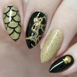 Daily Charme Summer Nails Mermaid / Gold 8 Daily Charme Summer Nails Mermaid / Gold