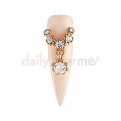 Daily Charme Diamond Necklace / Rose Gold Dollar Store