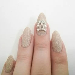 Daily Charme Skull & Crossbones / Silver