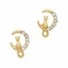 Daily Charme Crescent Moon Kitty / Gold Dollar Store