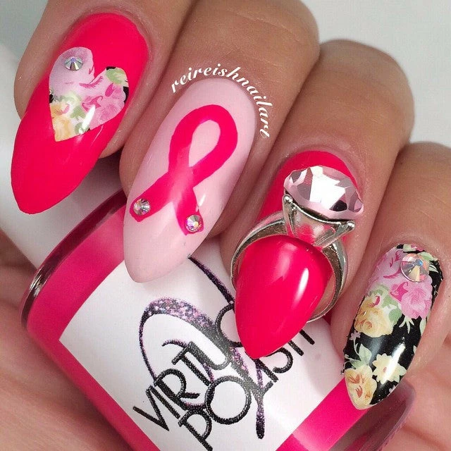 Daily Charme Diamond Ring / Silver / Rose 3 Daily Charme Diamond Ring / Silver / Rose