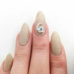 Daily Charme Dollar Store Crescent Moon / Silver