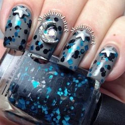 Daily Charme Dollar Store Crescent Moon / Silver