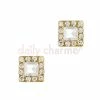 Daily Charme Fancy Square Jewel / Gold Charms