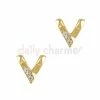 Daily Charme Dollar Store Decorative Geometric Bend / Gold