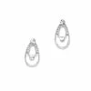Daily Charme Wedding Season Teardrop Chains / Silver