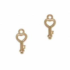 Daily Charme Heart Key / Gold