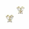 Daily Charme Dollar Store Crystal Butterfly / Gold