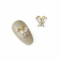 Daily Charme Dollar Store Crystal Butterfly / Gold