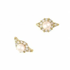 Daily Charme Vera's Pearl Ring / Opal / Gold Wedding Season