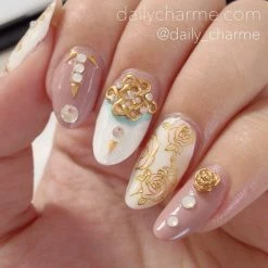Daily Charme Wedding Season Mini Roses / Gold