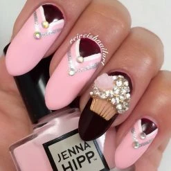 Daily Charme Cupcake / Large / Gold