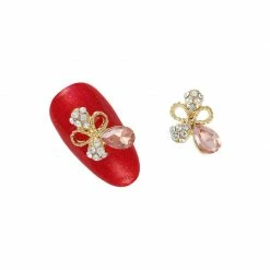 Daily Charme Dainty Bows Cluster / Gold / Pink Wedding Season