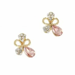 Daily Charme Dainty Bows Cluster / Gold / Pink Wedding Season