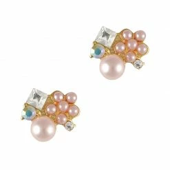 Daily Charme Dainty Pearl Cluster / Pink Summer Nails