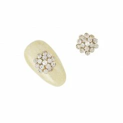 Daily Charme Hydrangea / Gold / Clear Summer Nails