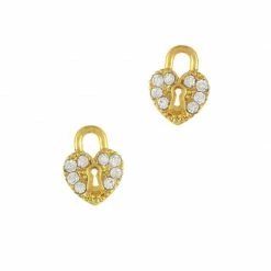 Daily Charme Dollar Store Heart Lock No.2 / Gold